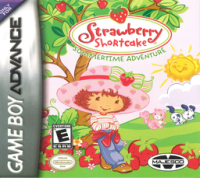 Strawberry Shortcake Summertime Adventure GameBoy Advance US box art